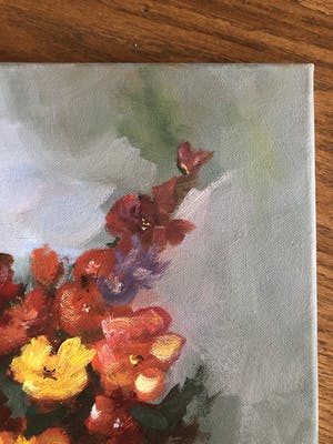 Niet of onleesbaar gesigneerd - Stilleven vaas met bloemen kopen? Bied vanaf 1!