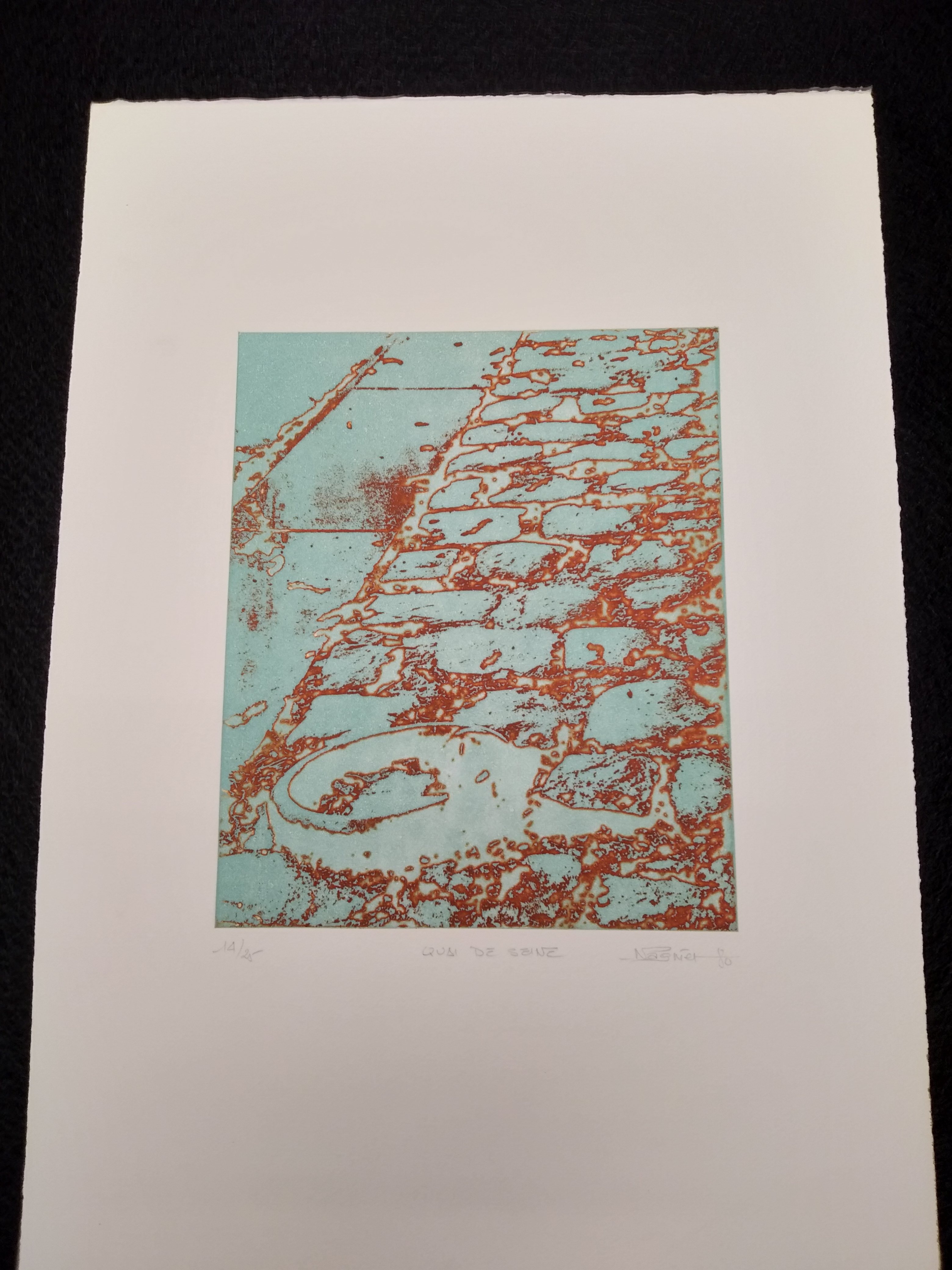 Nicolas Pagnier - Quai de Seine verkocht voor € 50!