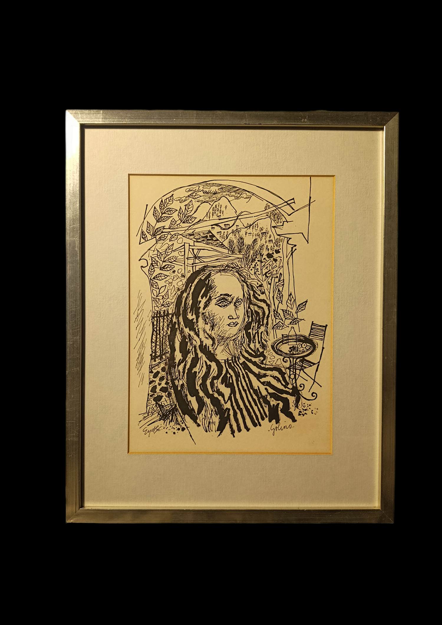 Charles Eyck - "Golino", gravure. kopen? Bied vanaf 45!