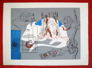 Jacob Zekveld - Muizen met muizen val.Groot en prachtig van kleur! kopen? Bied vanaf 95!