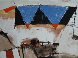 Bruno Haas - Map met 3 zeefdrukken – 1999 - oplage 10 ex. kopen? Bied vanaf 75!