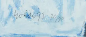 Jan Roëde - Zeefdruk, Poseren - Ingelijst kopen? Bied vanaf 150!