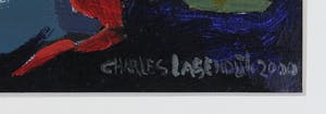 Charles Lagendijk - Acryl op paneel, Zonder titel - Ingelijst kopen? Bied vanaf 1!