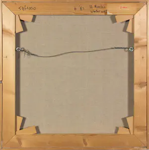 Henk Koolen - Olieverf op doek, Water vast - Ingelijst kopen? Bied vanaf 50!