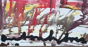 Anton Heyboer - Vinkevener | Acryl op doek (Groot) kopen? Bied vanaf 295!