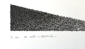 Antoon de Clerck - Stoel + Zittend figuur kopen? Bied vanaf 35!