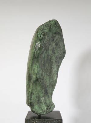 Filippa de Boer - Groot bronzen portret op hoge sokkel, Face III (Zwaar!) kopen? Bied vanaf 800!