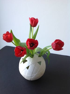 Rosenthal - Pieke Bergmans Taped Vaas wit porselein (mat) Rosenthal Studio Line kopen? Bied vanaf 55!