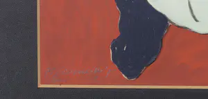 Corneille - Zeefdruk, Liggend naakt - Ingelijst kopen? Bied vanaf 1!