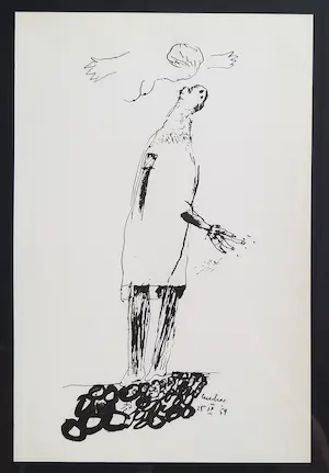 Lucebert - Litho uit 1959 kopen? Bied vanaf 75!