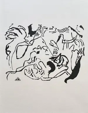 Wassily Kandinsky - "Het Laatste Oordeel" - Originele houtsnede, 1911. kopen? Bied vanaf 65!