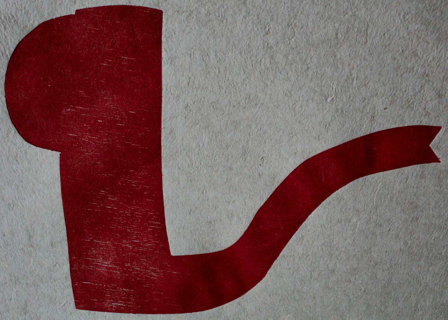 Klaas Gubbels - Holzschnitt: Roter Krug kopen? Bied vanaf 499!