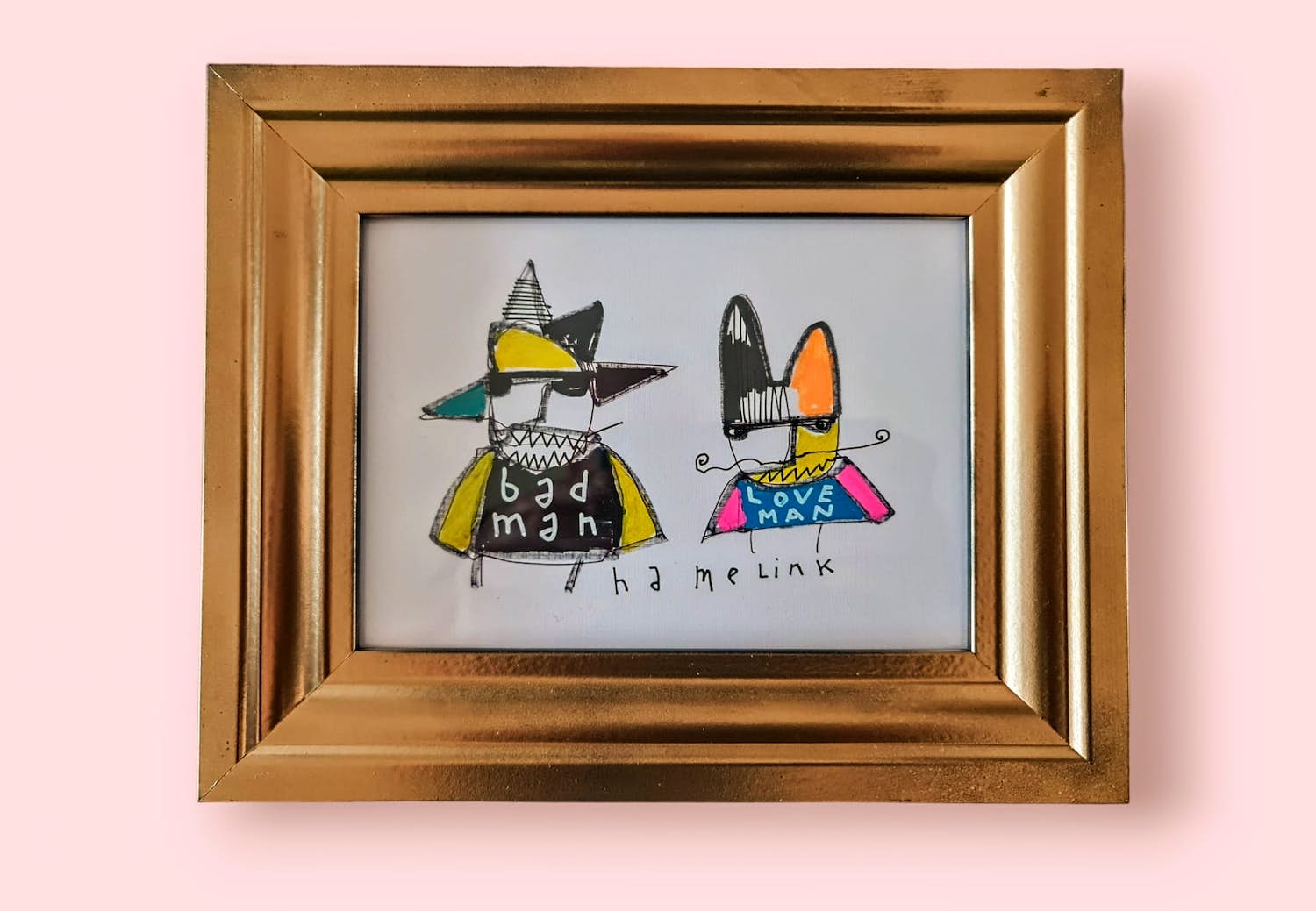 Bart Hamelink - Bad man and love man kopen? Bied vanaf 1!