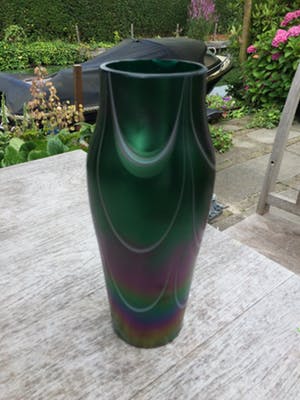 Johann Loetz Witwe - Veelkleurige topvaas kopen? Bied vanaf 200!