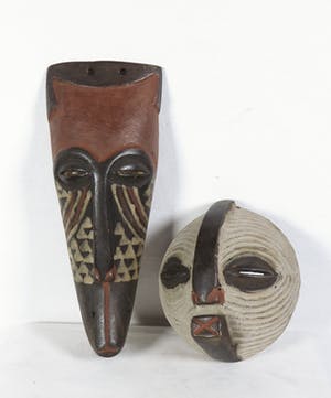 Kuba - & Luba, Set van twee kleine paspoortmaskers kopen? Bied vanaf 1!