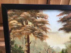 Niet of onleesbaar gesigneerd - Landschap met bos en water kopen? Bied vanaf 1!