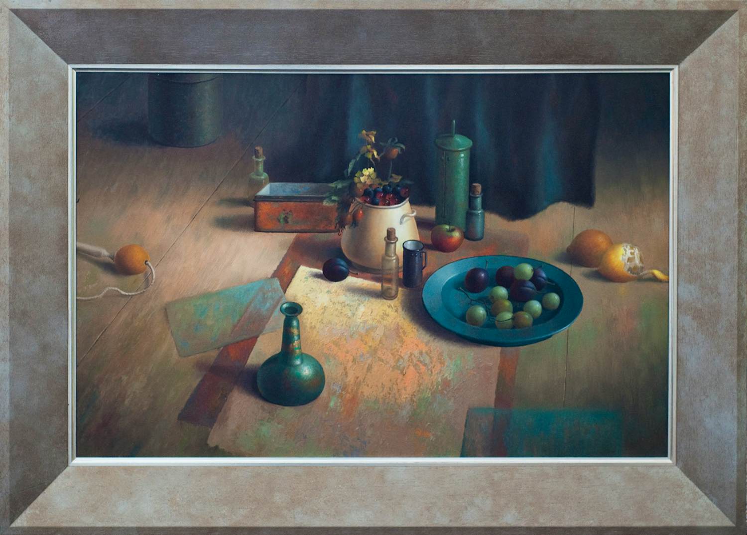 Evert Dijkstra - Stilleven met duizendschoon in vaas kopen? Bied vanaf 1200!