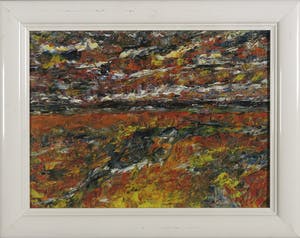Pieter Haan - Acryl op paneel, Lot van twee landschappen - Ingelijst kopen? Bied vanaf 1!