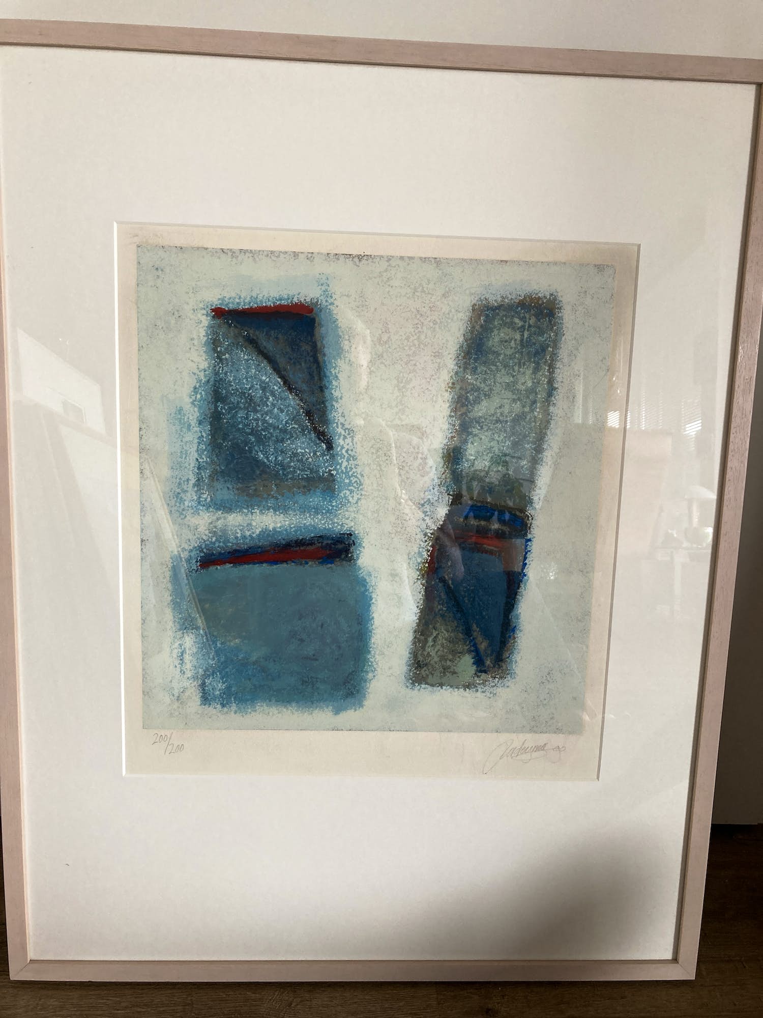 Jan Radersma - Kleurenzeefdruk z.t. verkocht voor € 70!