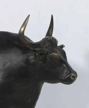 Hetty Heyster - Brons, Banteng stier kopen? Bied vanaf 500!