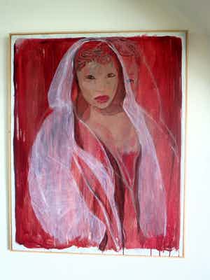 Joke Hak - portret van Da Brat (Rapper) verkocht voor € 60!