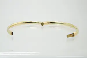 25- Klassieke 14krt geel-gouden ovalen unisex slaven armband - gekeurd kopen? Bied vanaf 550!