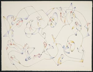 Jan Voss - Litho, Zonder titel kopen? Bied vanaf 70!