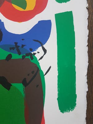 A.R. Penck - Zeer grote abstracte voorstelling kopen? Bied vanaf 625!