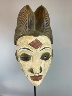 Punu - 230308 - African Punu mask - Gabon. kopen? Bied vanaf 49!