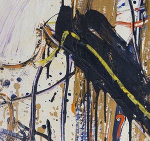 Pieter Engels - Acryl op doek, Zonder titel - Ingelijst (Zeer groot) kopen? Bied vanaf 1!