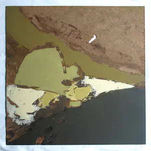 Fon Klement - 4 beschilderde hardboard platen, gebruikt als drukplaten voor de drukpers kopen? Bied vanaf 1!