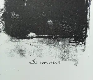 Wim Motz - De muur, litho kopen? Bied vanaf 35!