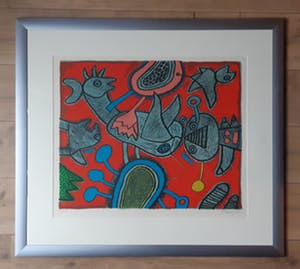 Corneille - " CHANT D' ETE " Zeefdruk uit 1992 kopen? Bied vanaf 225!