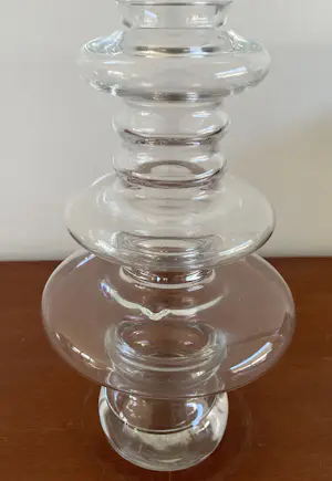 Christian Tortu - Hooped glazen vaas ontworpen door Marianne Guedin kopen? Bied vanaf 10!