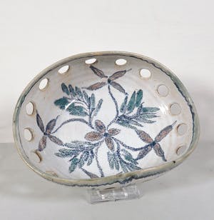 Plateelbakkerij Zuid-Holland - Arnhem Fayencefabriek & Flora Gouda - Lot van vijf keramieken objecten kopen? Bied vanaf 40!