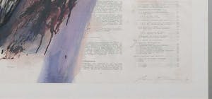 Wim de Bruin - Monotype, Geitenkop - Ingelijst kopen? Bied vanaf 40!