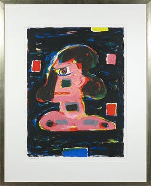 Alphons Freijmuth - Zeefdruk, Marion - Ingelijst kopen? Bied vanaf 50!