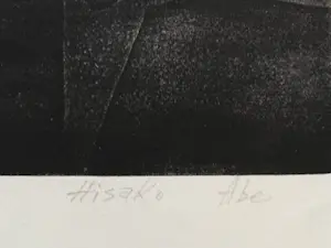 Hisako Viruly Abe - gesigneerde Ets kopen? Bied vanaf 25!