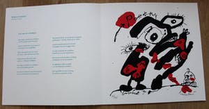Lucebert - Zeefdruk: Poetry, met gedicht, van Remco Campert - 1990 kopen? Bied vanaf 250!