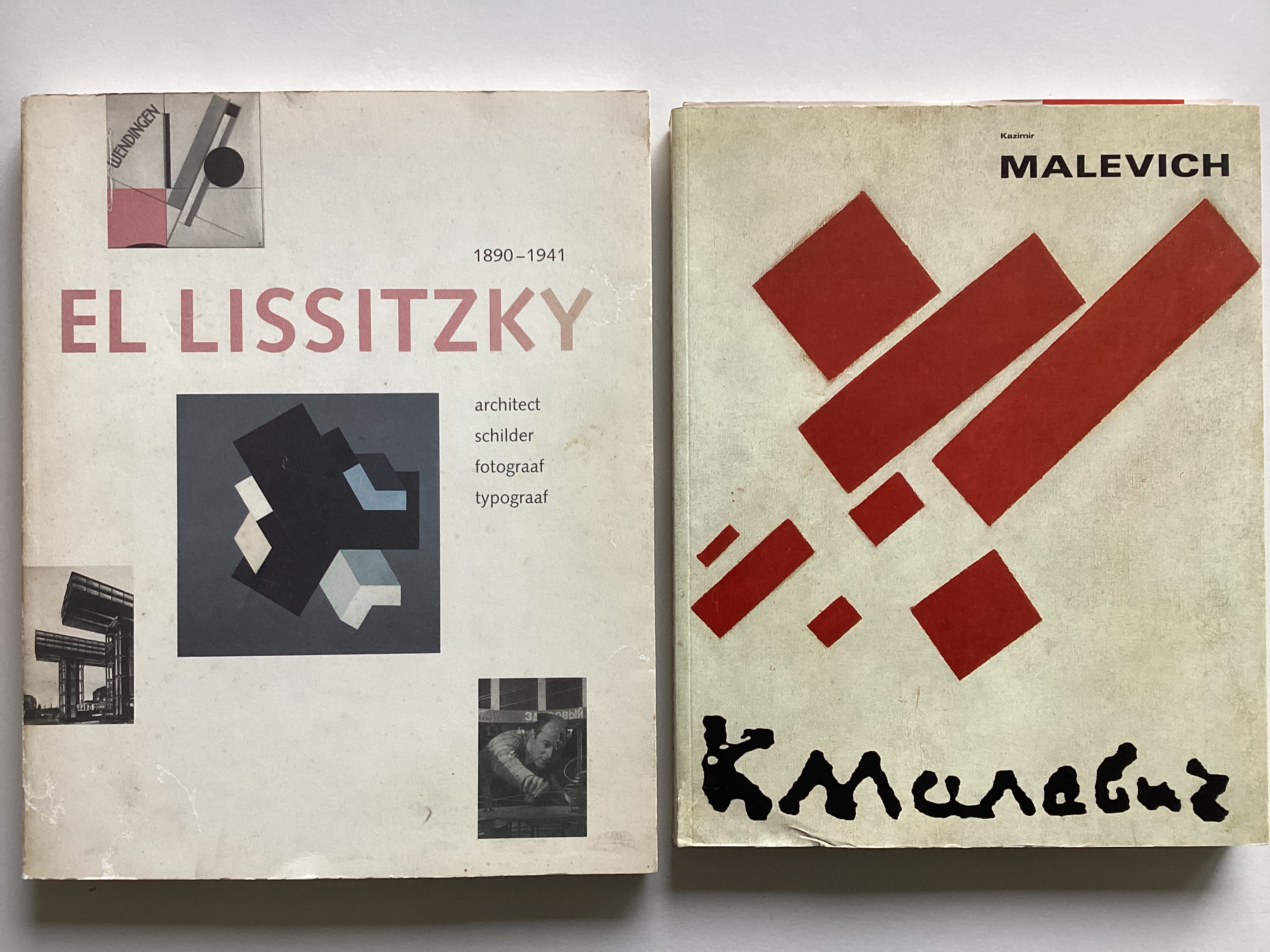 El Lissitzky - Malevich - 2 kunstboeken kaufen? Bieten Sie von 60!