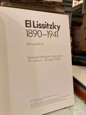 El Lissitzky - Retrospektive kopen? Bied vanaf 20!