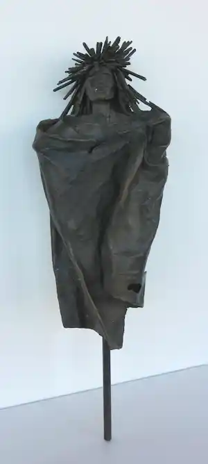 Jan Praet - Bronzen beeld, Figuur verkauft für € 340!