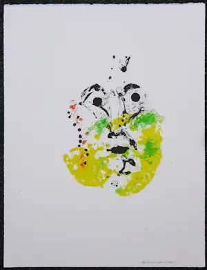 Jef Diederen - Set van vier zeefdrukken, Mooi hoofd kopen? Bied vanaf 100!