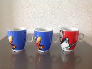 Herman Brood - Drie kopjes, twee schaaltjes en een bordje. kopen? Bied vanaf 35!