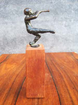 Niel Steenbergen - Beeldje van de god Pan. verkocht voor € 65!