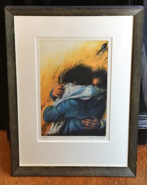 Niet of onleesbaar gesigneerd - C3605-2 - De omhelzing kopen? Bied vanaf 10!