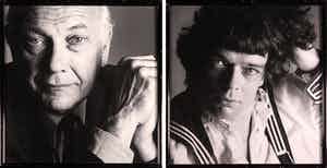 Paul Huf - Foto, Lot van twee portretten verkocht voor € 1!