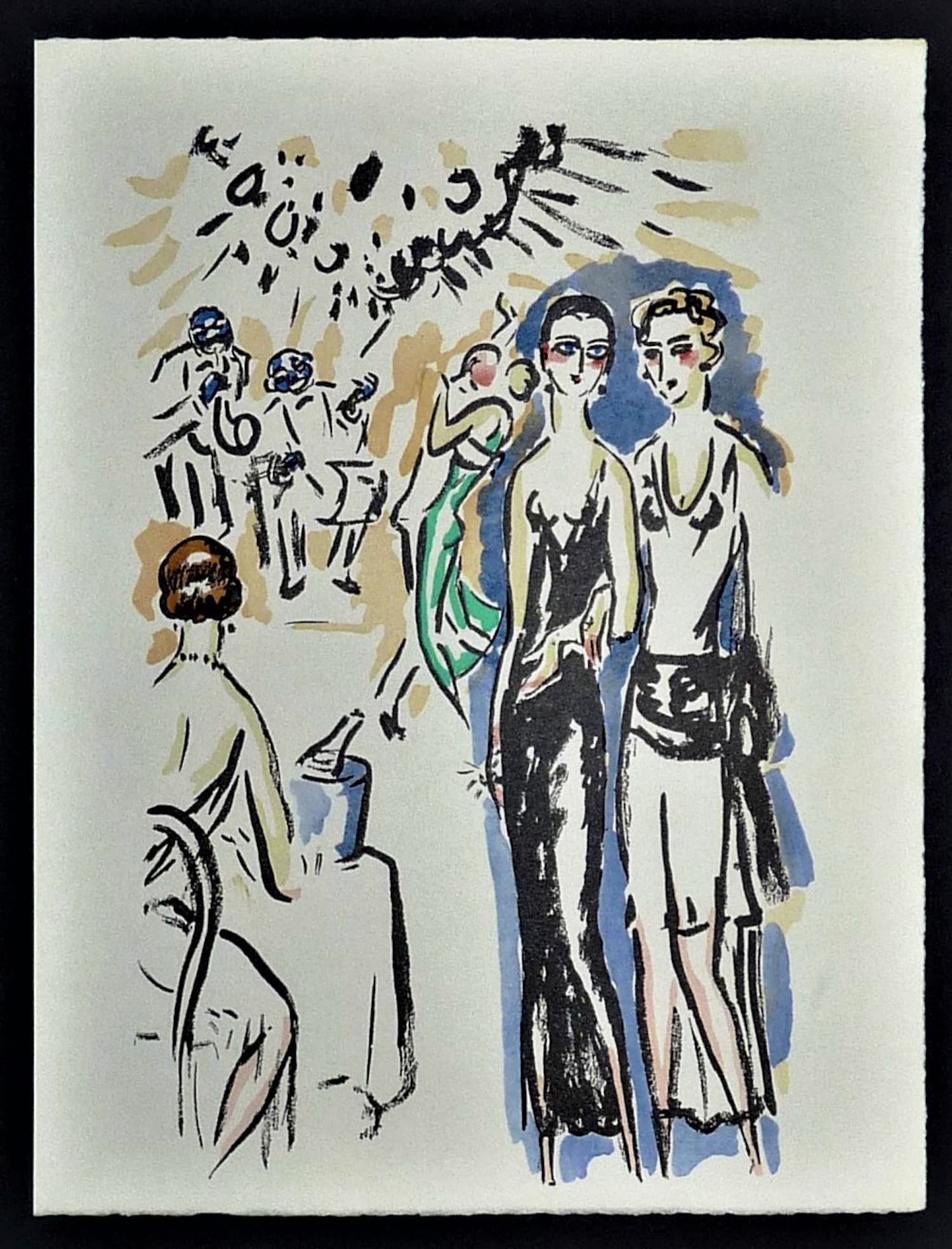 Kees van Dongen - Pochoir uit La Garconne 1925 kopen? Bied vanaf 175!