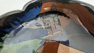 AcheterThomas Buxo - Studio Pottery schaal? Enchérissez de 25!