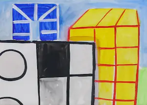 Paul Nassenstein - Aquarel, Zonder titel - Ingelijst kaufen? Bieten Sie von 125!